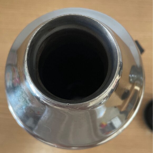 Vtg Uno-Vac Stainless Steel Thermos 1 Qt Unbreakable USA Insulated W Handle - Picture 9 of 12